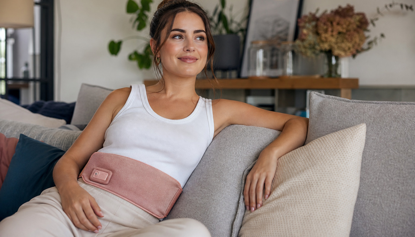 Stratégies pour allier beauté et confort pendant les règles avec l'aide de la ceinture menstruelle chauffante